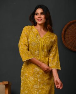 Printed Cotton Kurti